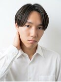 京都 大学生 ニュアンスパーマ センターパート