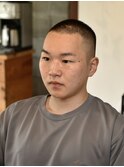 坊主フェード【倉敷のメンズカット専門店】