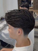 グルーマーズクレッジ 渋谷店(GROOMER/S CREDGE) men's/メンズ/刈り上げセンターパート/リバースセンターパート