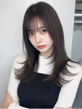 サロンドアイ(salon de i) 韓国風レイヤー × ダークグレージュ