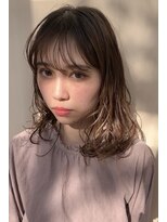 olu.hair新安城/髪質改善/ショート/白髪ぼかし/縮毛矯正【 9/7 NEW　OPEN（予定）】&nbsp;ミディアムヘア