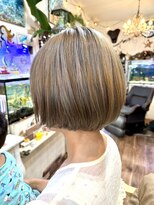 マーメイドヘアー(MERMAID HAIR)&nbsp;オリーブベージュカラー　　※前回アンブレラカラーしています。