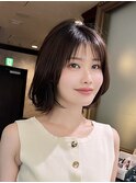 ○ショートボブ/髪質改善/縮毛矯正/30代40代50代銀座