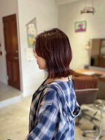 ウツギ(UTSUGI)&nbsp;くびれレイヤー×ピンクブラウンカラー