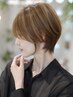 [エイジングの髪のお悩みに☆]カット＋髪質改善カラー＋Marbb クセ毛さん◎