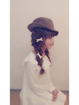 ヘアセット専門店 ナゴミ 池袋店(nagomi) 三つ編みダウンスタイル