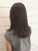 ネオリーブ アンド 渋谷店(Neolive &)&nbsp;【Neolive & 渋谷店】モノトーングレージュカラー☆ミデイアム