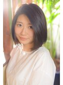 つやつやストレートボブ*町田　美容室*