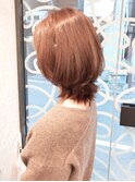 髪質改善トップひし形ソフトウルフ簡単まとまるツヤカーブカット