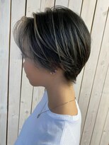 ユニヴァース 篠ノ井店(u ni verse)&nbsp;ハンサムショート×フェイスフレーミング