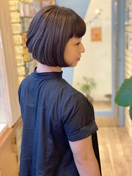 ドロップス ヘアー(Drops hair) 藍×紫