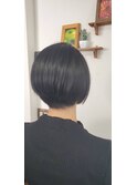 ショートボブ_ケラチントリートメントカラー