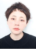 マッシュショート+ピンクヴァイオレット◎ スタイリスト平田