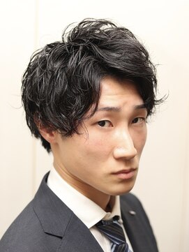 ヘアーアンドグルーミング ヨシザワインク(HAIR&GROOMING YOSHIZAWA Inc.) 【ヨシザワ人形町】スパイラルハーフアップバングパーマ