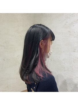 イル(iLu.) ピンクバイオレットインナーカラー