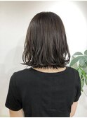 切りっぱなしネイビーアッシュ