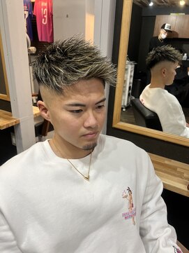 メンズ ラピス(Men's Lapis) ハイライトアップバング