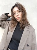なみなみウェーブほつれウェーブ●20代30代パーマ