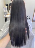 30代美髪ストレートヘア(くせ毛改善)