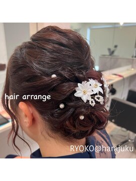 ワット 原宿店(W) 原宿髪質改善ベージュカラーブリーチなし韓国レイヤーハイライト