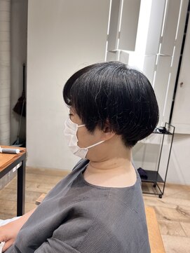 クローゼット 新宿(closet) 外ハネボブ/ペールベージュ[髪質改善/ヘッドスパ白髪染め/新宿】