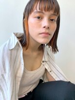 ガレージ バイ グリーン 原宿 表参道(Garage by green)&nbsp;【loki】インナーカラー×ボブ