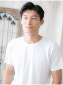 爽やか♪ワイルド七三アップバングショートR