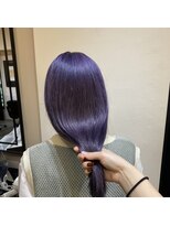 サロンドミルク 溝の口店(salon de MiLK)&nbsp;髪質改善 艶透明感パープルカラー