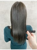 さらつやストレート！#縮毛矯正#髪質改善#小田急相模原