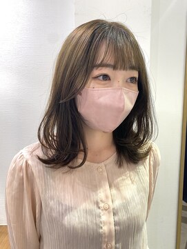 ロンドアベニール 北千住(Lond avenir) 韓国ヘア　シルキーベージュ　西田大樹