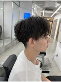 波巻きパーマ 落ちかけなんです。  メンズカット 名古屋