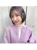 抜け感ボブ【切りっぱなし】