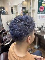ジョーダン ヘアーワークス(JohDan hair works)&nbsp;ネイビーシルバー