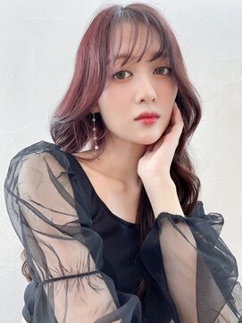 アイティーバイアルバム 藤沢店(IT by ALBUM) くびれ巻き_斜めバンググレージュカラーシルキーベージュ_29322