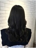 黒髪カタログ・レイヤーロング・アッシュブラック・#草加