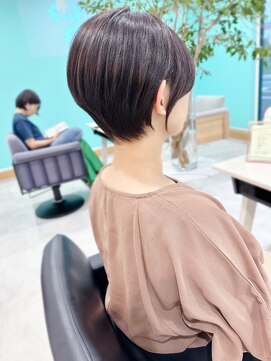 ユーフォリア(Euphoria.) ベージュ系カラー×くびれショート