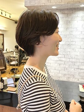 ヘアークルーズピース (hair cruise Piece) ダークカラー×ニュアンスパーマ　遊び心あるモードスタイル☆