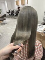 オレンジ梅田店(ORANGE) 髪質改善/ケアブリーチ/水素ケア/カーキベージュ/リサ