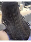 韓国レイヤー/韓国風/ボブ/髪質改善/黒髪/ブリーチなし〔池袋〕