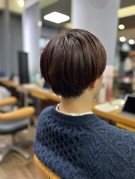 リッツファミリーズ ニコ本原店(RIT FAMILY Z) 襟足刈り上げないハンサムショート