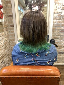 シャル 相模大野(shalu) 【村上】インナーグリーン≪shalu相模大野≫