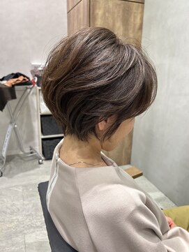 アヴァンス セブンパーク天美 松原店(AVANCE.) 大人ハンサムショート☆艶髪