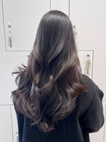 ノイ(noi) 顔周りレイヤーカットくびれヘアミルクティーベージュカラー