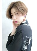 【CANVAS】センターパート＿ショートボブ＿ハンサムショート