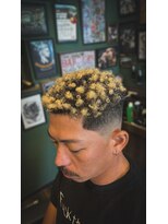 ハイ エナジー パワーズ(High Energy +POWERS)&nbsp;ボルサリーノパーマ(アフロスタイル)