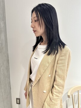 ヨーク(YOKE) YOKE 20代30代艶髪レイヤーカット伸ばしかけ髪質改善縮毛矯正