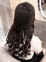 ヘア サロン クラン ソア 心斎橋店(hair salon clan soar)&nbsp;編みおろし【クランソア】ヘアセット/ヘアメ/心斎橋ヘアメ