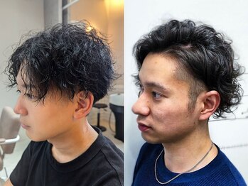 バウム ヘアー(Baum Hair)の写真/パーマスタイルやバーバースタイルもお任せ☆清潔感のあるスタイルで、第一印象UP！再現性の高さも◎