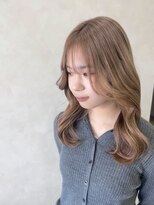 キング(K!ng)&nbsp;縮毛矯正髪質改善ハイライトレイヤーカット楠葉美容室エクステ