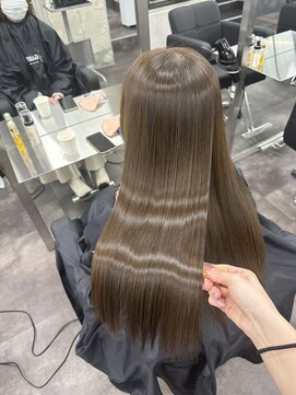 洗煉(SENREN) 髪質改善トリートメント＋艶カラー